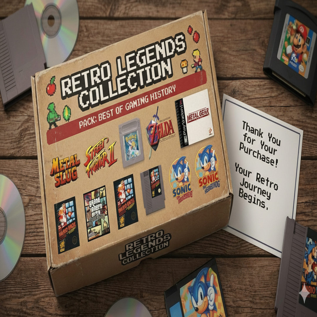 Retro Legends Collection – Gaming House